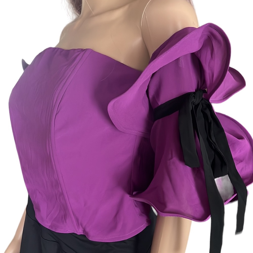 Lulumari WIRED RUFFLE OFF SHOULDER TOP - Picture 5 of 10